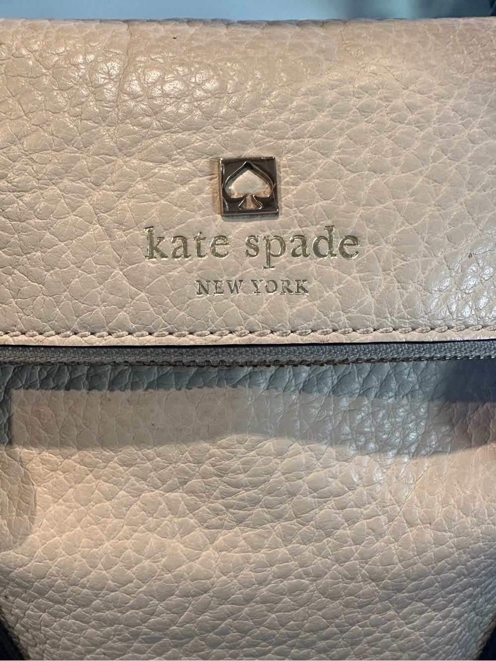 Kate Spade Leather Two-Tone Hand Bag